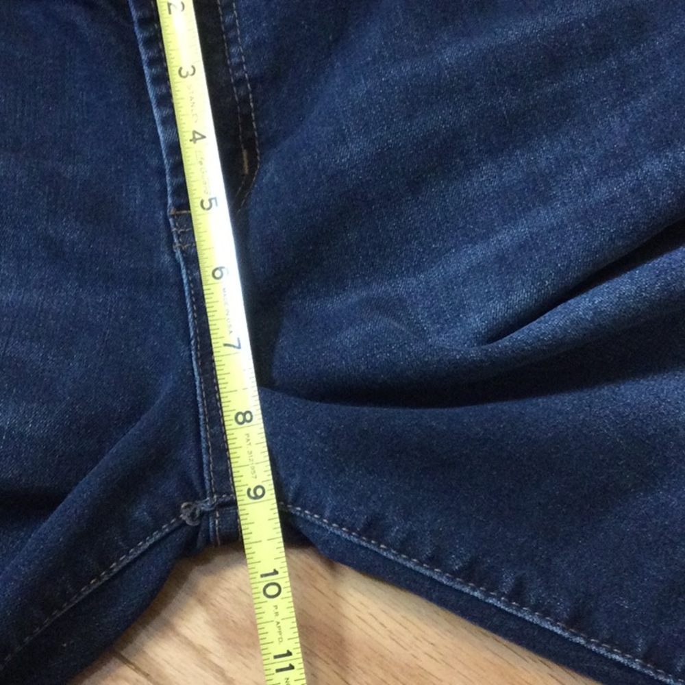 6 W62 Modern Fit Boyfriend Blue Denim Jeans - Picture 9 of 14